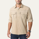 The Perugia Men’s Quick Dry UV Protection Hiking Shirt