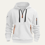 The Oakshire Men’s Tactical Durable Multi Pocket Hoodie Jacket