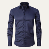 The Grosseto Men’s Classic Button Up Dress Smart Shirt