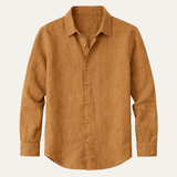 The Rancho Mirage Men’s Classic Breathable Summer Linen Shirt
