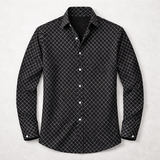 The Merano Men’s Geometric Print Button Down Shirt
