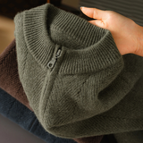 The Highmoor Sweater – Men's 100% Soft Luxury Wool Knit Cardigan