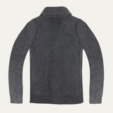 The Venezia Men’s Shawl Collar Chunky Knit Cotton Blend Cardigan