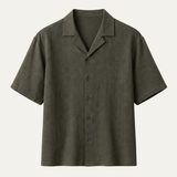 The Stratford Men’s Turn Down Collar Casual Loose Fit Button Up Shirt