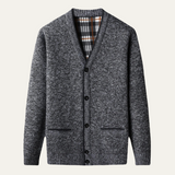 The Shanklin Men’s Casual Warm Button Front Cardigan
