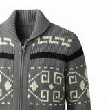 The Orvieto Men’s Vintage Thick Winter Shawl Collar Knit Cardigan