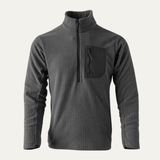 The Warwick Men’s  Wavy Texture Sweater with Chest Pocket
