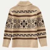 The Serravalle Men’s Button Up Knit Cashmere Shawl Collar Cardigan