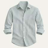 The Cody Men’s Smart Classic Striped Linen Shirt