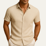 The Lazise Men's Short Sleeve Button Shirt