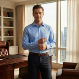The Kensington Cotton Men’s Formal Shirt