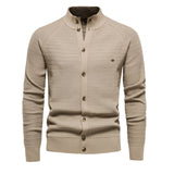 The Stratford Cotton Blend Cardigan for Men
