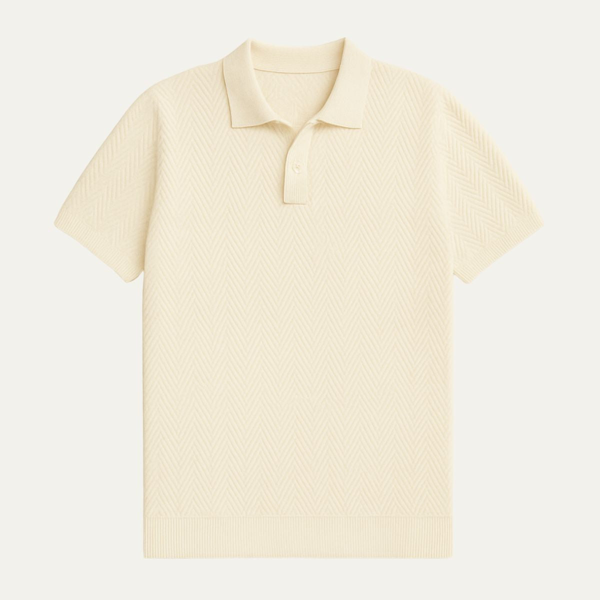 The Bayside Men’s Casual Cotton Polo Shirt Vintage Style