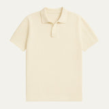 The Bayside Men’s Casual Cotton Polo Shirt Vintage Style