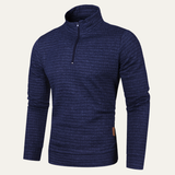 The Watercrest Men’s Casual Lightweight Quarter Zip Sweater