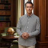 The London Striped Cotton Shirt for Men