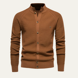 The Stratford Cotton Blend Cardigan for Men