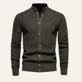 The Stratford Cotton Blend Cardigan for Men