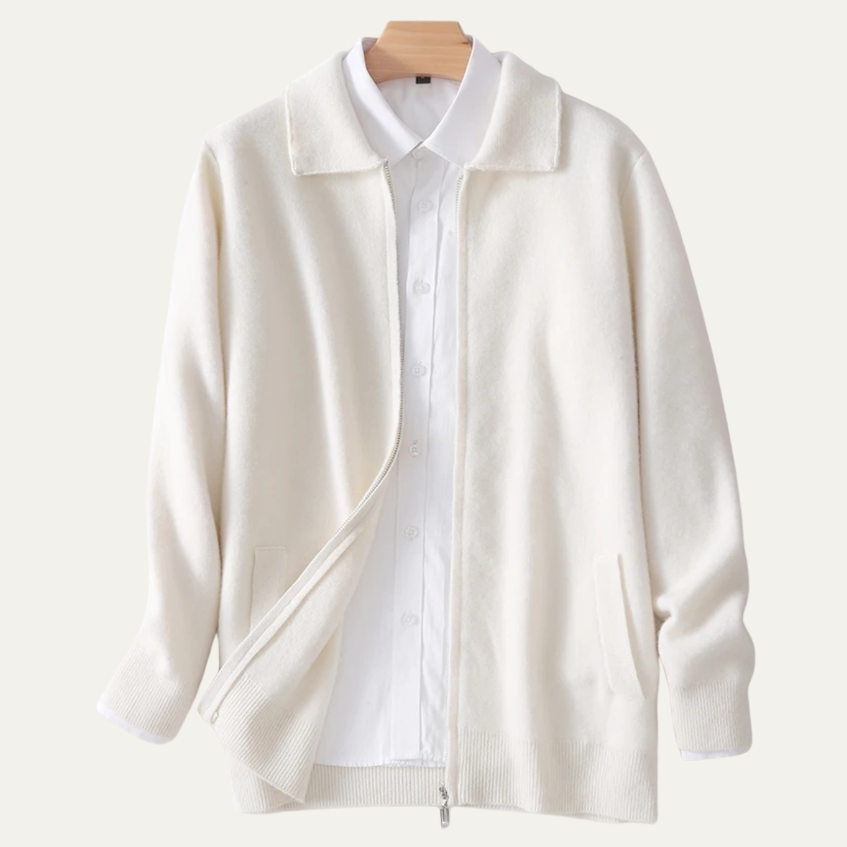 The Timberland Sweater – Men's Soft Luxury Wool Knit Cardigan