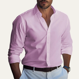 The Bergamo Alta Men’s Casual Soft Button Down Shirt