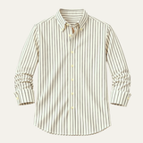 The Moltrasio Men’s Contrast Stripe Business Shirt