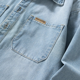 The Meadowlark Hill Men’s Vintage Denim Smart Shirt