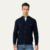 The Stratford Cotton Blend Cardigan for Men