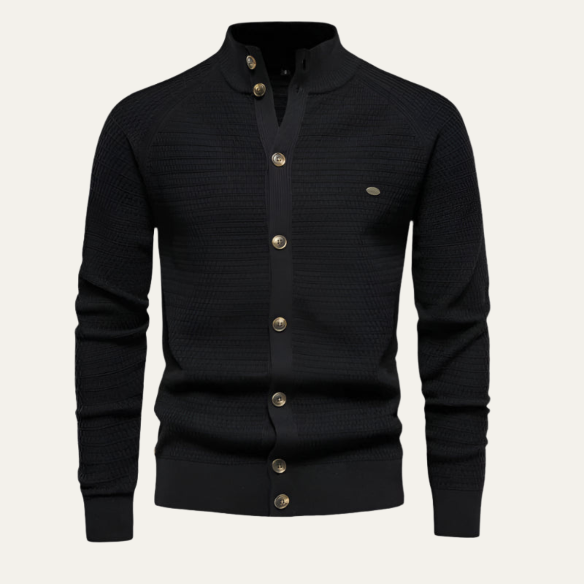 The Stratford Cotton Blend Cardigan for Men