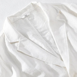 The Crestwood Hill Men’s Solid Color Lightweight Linen Blazer