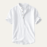 The Voghera Men's Short Sleeve Button Shirt