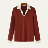 The Stromboli Men’s Slim Fit Casual Knit Patchwork Shirt