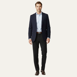 The Montfield Men’s Double Pleated High Waist Straight Leg Pants