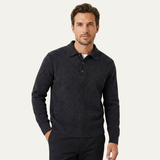 The Cedarfield Men's Trendy Soft Knit Polo Sweater