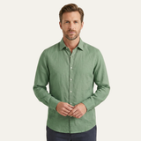 The Glenpark Ridge Men’s Linen Casual Button Up Shirt