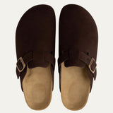 The Amalfi Men's Brown Old Money Suede Moccasin Slipper