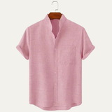The Winchester Men’s Oversized Cotton Linen Beach Shirt