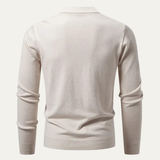 The Siracusa Men's Slim Fit Knit Cardigan