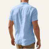 The Westmount Men’s Lightweight Linen Button Up Shirt