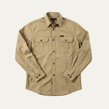 The Ashton Ridge Men’s Solid Color Multi Pocket Cotton Cargo Shirt