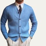 The Newport Men’s Slim Fit Knit Cardigan