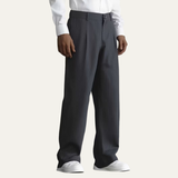 The Glenelg Men’s Wide Leg Tailored Pinstripe Dress Pants with Adjustable Waist