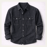 The Brindisi Men’s Button Down Classic Denim Shirt