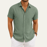The Cortina Men's Short Sleeve Button Shirt
