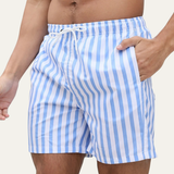 The Tolmezzo Men's Striped Swim Shorts
