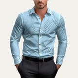 The Tropea Men’s Geometric Print Slim Fit Business Shirt
