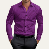 The Soverato Men’s Geometric Print Slim Fit Casual Shirt