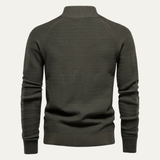 The Avellino Men's Knitted Winter Buttoned Cotton Cardigan