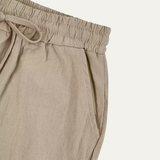 The Circular Quay Men’s Casual Elastic Waist Loose Fit Linen Pants