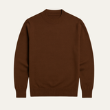 The Cattolica Men’s Classic Plain Knit Crew Neck Sweater