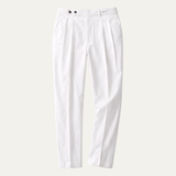 The Brianza Men’s Vintage High Waist Linen Dress Pants